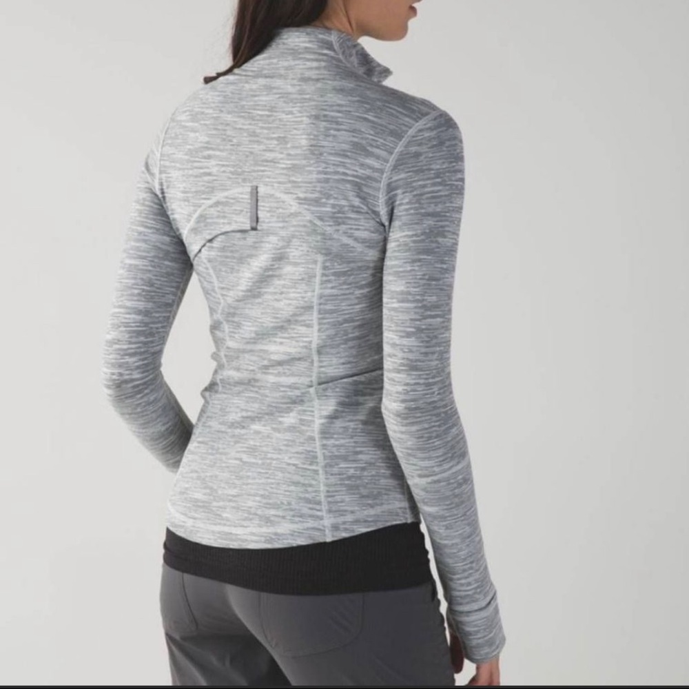 Lululemon Define Running Full Zip Jacket Gray 4 - image 2